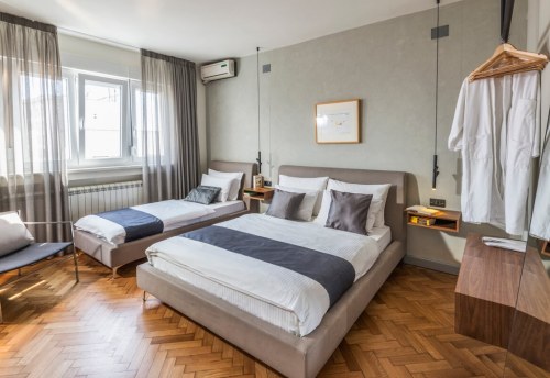 Apartmani Beograd | Apartman A38 | Centar stan na dan Beograd - Prva spavaća soba