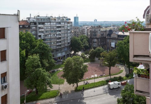 Apartmani Beograd | Apartman A37 | Sa parkingom - Pogled iz apartmana