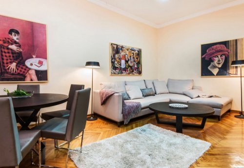 Apartmani Beograd | Apartman A18 | Pešačka zona - Dnevni boravak