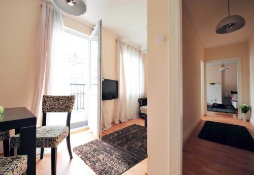 Apartmani Beograd | Apartman A43 | Strogi centar - Pogled na trpezariju i hodnik