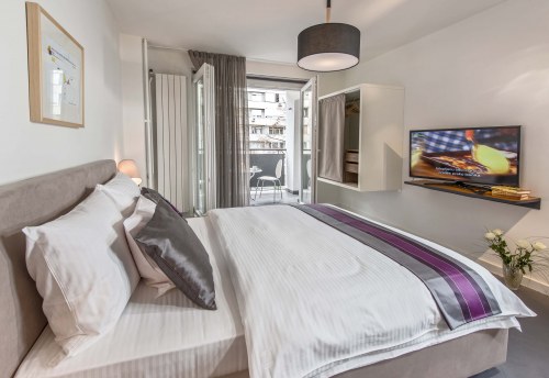 Beograd jednosobni apartmani na dan apartman A10 - spavaća soba