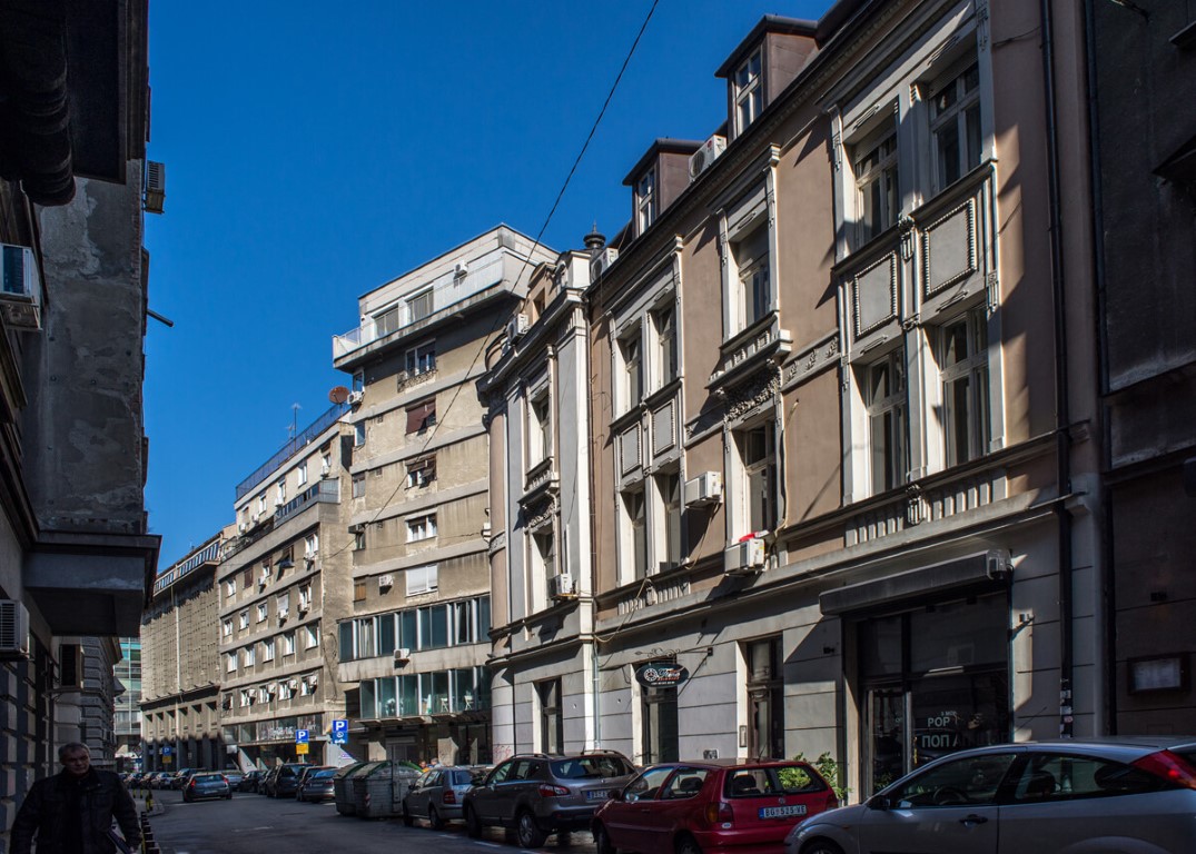 Apartmani Beograd | Pešačka zona | Apartman A12 - Pogled na zgradu